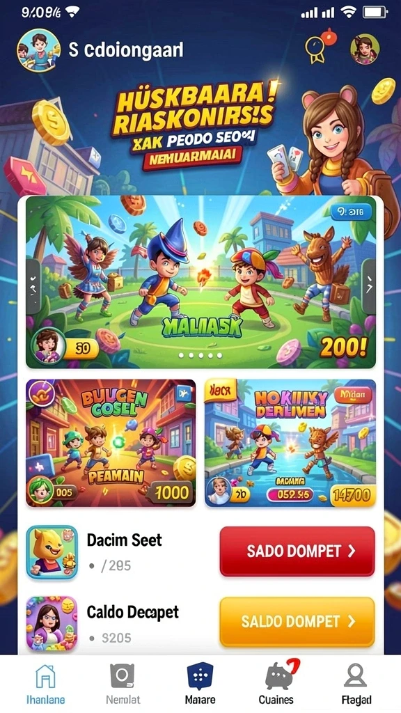 nadimtogel - Tampilan antarmuka yang menarik dan mudah dioperasikan.