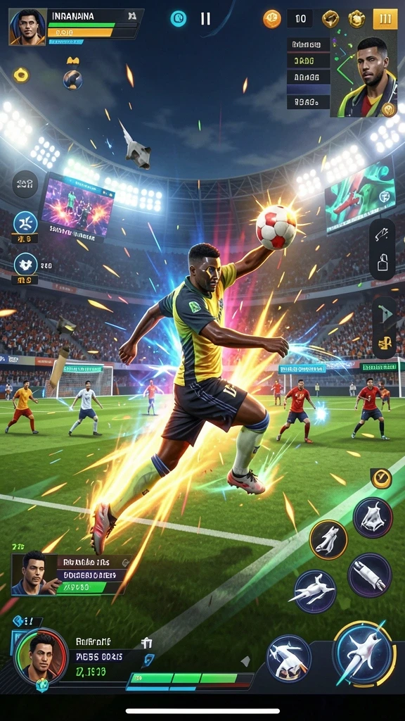 pandawin - Pengguna berinteraksi dengan karakter lain dalam game.