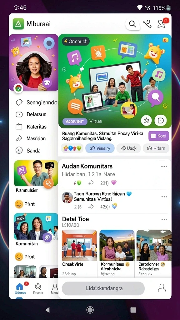 sinte4d - Karakter unik dengan kemampuan masing-masing.